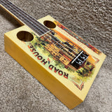 Eddy Finn Road House Cigar Box Concert Uke EF-CG1 W/ Bag