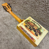Eddy Finn Road House Cigar Box Concert Uke EF-CG1 W/ Bag