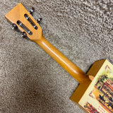 Eddy Finn Road House Cigar Box Concert Uke EF-CG1 W/ Bag