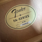 Fender FA-15N B Acoustic Classical Guitar 3/4 Size W/ Gig Bag
