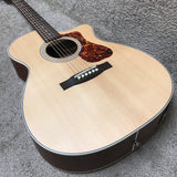 Guild OM-240CE Natural Satin Orchestra Model