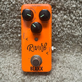 Blaxx BX Reverb Mini Pedal Orange Script