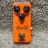 Blaxx BX Reverb Mini Pedal Orange Script