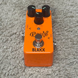 Blaxx BX Reverb Mini Pedal Orange Script