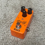 Blaxx BX Reverb Mini Pedal Orange Script