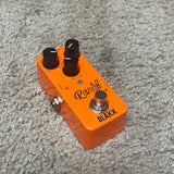 Blaxx BX Reverb Mini Pedal Orange Script