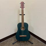 Fender FA-15 3/4 Size Acoustic Guitar Blue Satin W/ Bag