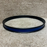 Bass Drum Hoop 16" Metal Blue Inlay