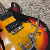 Kent MIJ Hollowbody 1960s Sunburst