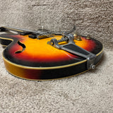 Kent MIJ Hollowbody 1960s Sunburst