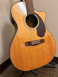 Fender CC-140SCE Concert Natural w/ Hardshell Case