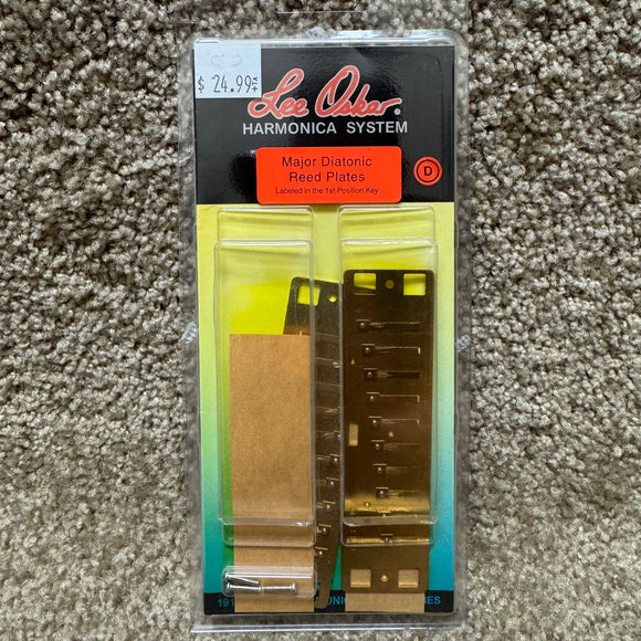 Lee Oskar Harmonica System Major Diatonic Reed Plates Key of D