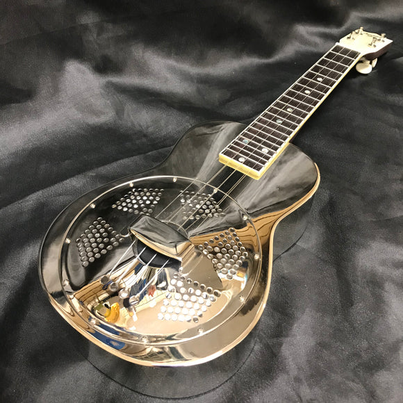 Recording King RU-998 Metal Body Concert Resonator Ukulele