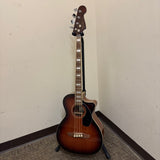 Fender Kingman Acoustic Electric Bass Sunburst w/ HSC A