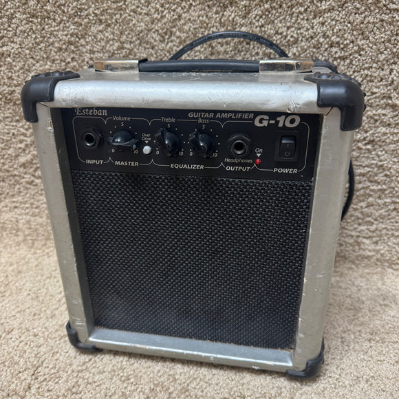 Esteban G-10 Guitar Amp Silver