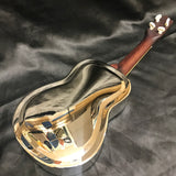 Recording King RU-998 Metal Body Concert Resonator Ukulele