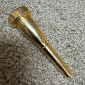 Trumpet Mouthpiece Megatone Style 3C Gold Plated