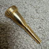 Trumpet Mouthpiece Megatone Style 3C Gold Plated