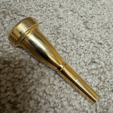 Trumpet Mouthpiece Megatone Style 3C Gold Plated