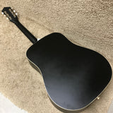Recording King Dirty 30s RDS-7-MBK Dreadnought Acoustic Guitar Matte Black