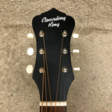 Recording King Dirty 30s RDS-7-MBK Dreadnought Acoustic Guitar Matte Black