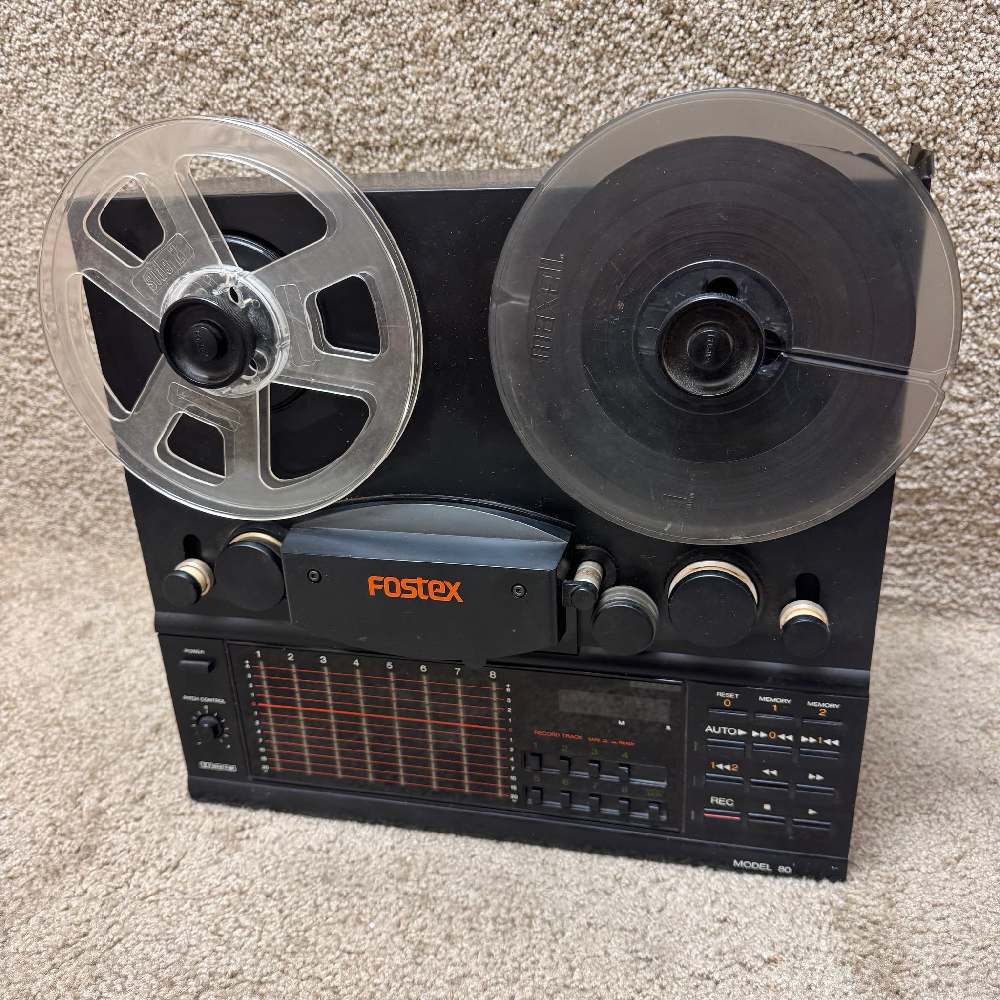 Fostex Model 80 Reel to Reel 8-Track – Mountain Music