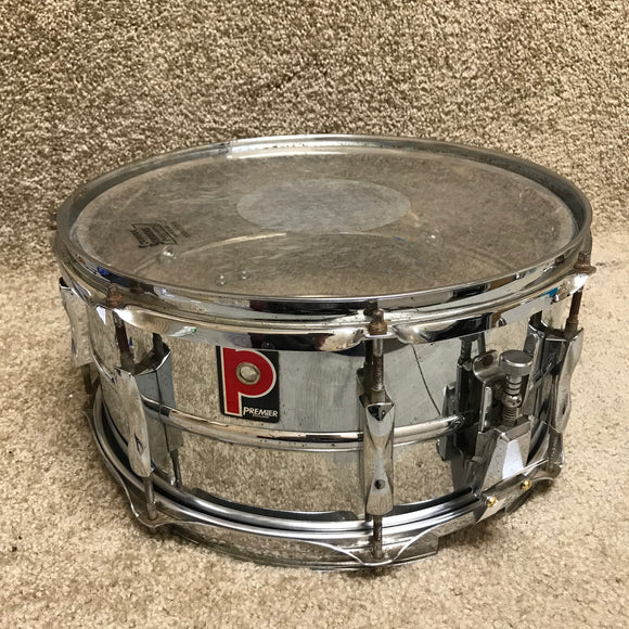 Premier Chrome Snare Drum 14x5.5