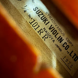 Suzuki 101RR 1/4 Violin Outfit