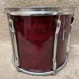 Pearl Export Tom 14x12" Burgundy Red Wine Stain