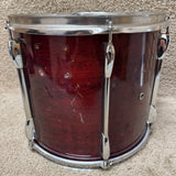 Pearl Export Tom 14x12" Burgundy Red Wine Stain