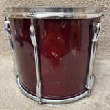 Pearl Export Tom 14x12" Burgundy Red Wine Stain