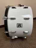 Rogers Big R 70s Bass Kick Drum White 24x14