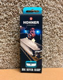 New Hohner Big River Harp Harmonica w/Case and Online Lessons
