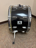 Rogers 24x14 Bass Kick Drum Black