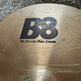 Sabian B8 Thin Crash Cymbal 16"