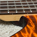 Peavey BXP Millennium 4 Quilt Amber Top w/ Bartolini Pickups 2003