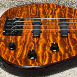 Peavey BXP Millennium 4 Quilt Amber Top w/ Bartolini Pickups 2003