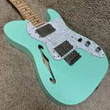 Fender Special Edition 72 Tele Thinline Surf Green 2014 W/ Case
