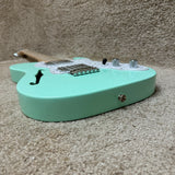Fender Special Edition 72 Tele Thinline Surf Green 2014 W/ Case