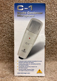 Behringer C-1 Large Diaphragm Condenser Microphone W/Clip & Case