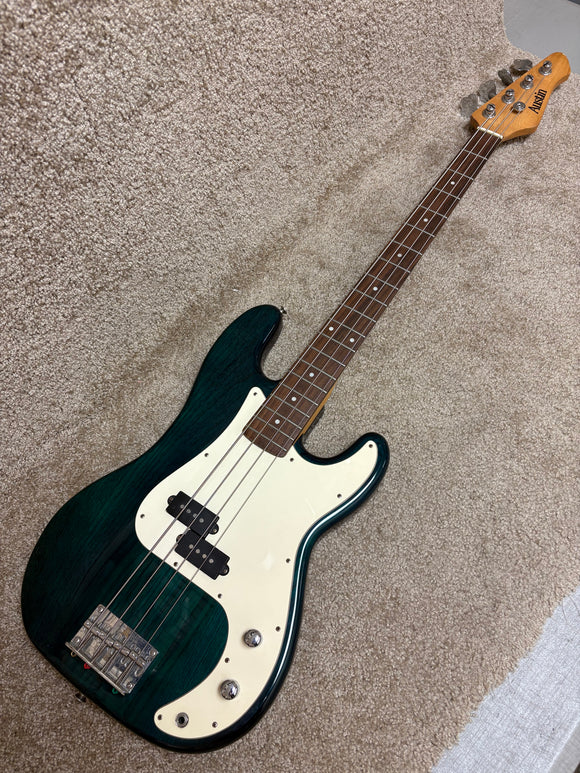 Austin P Precision Style Bass Green Stain