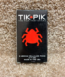 Tik Pik 6-Pack Black Celluloid Medium w/ Case