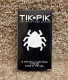 Tik Pik 6-Pack Black Celluloid Thin w/ Case