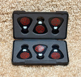 Tik Pik 6-Pack Black Celluloid Medium w/ Case