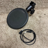 Yamaha TP65-B Electronic Drum Pad w/ Cable and Mounting Clamp