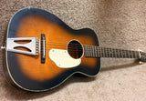 Fender Harmony Uni-Bar F-70 USA 1960s Paror Acoustic Tobacco Sunburst