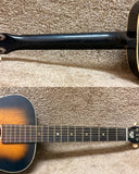 Fender Harmony Uni-Bar F-70 USA 1960s Paror Acoustic Tobacco Sunburst