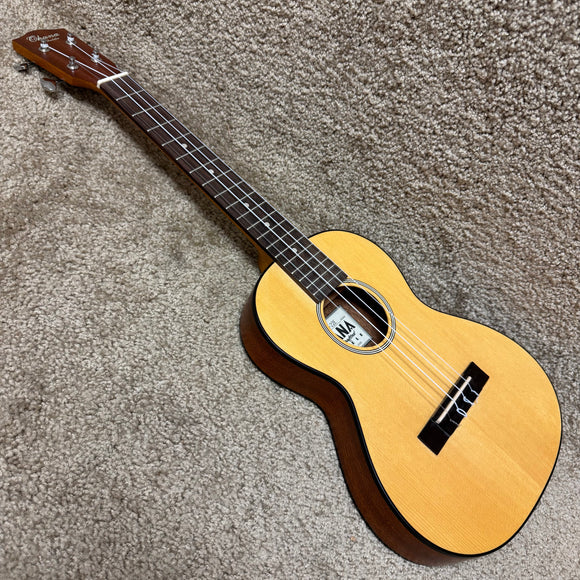Ohana TKS-22E Electric Shallow Body Tenor Ukulele