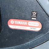 Yamaha Dual-Zone PCY65S Electronic Cymbal Pad w/ Cable & Cymbal Mounting Arm