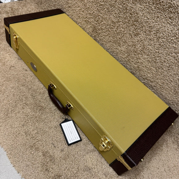 Kala U-Bass HCT-UB Acoustic Rectangular Diamond Tweed  Case